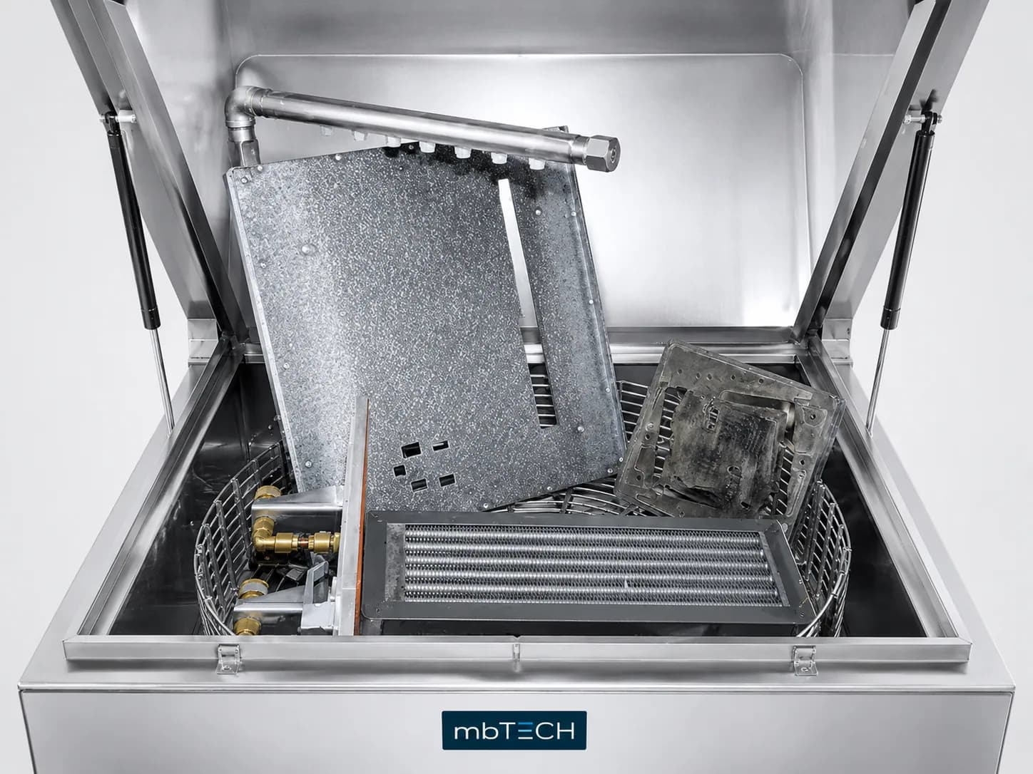 Machine industrielle inox MBtech pour le nettoyage de maintenance