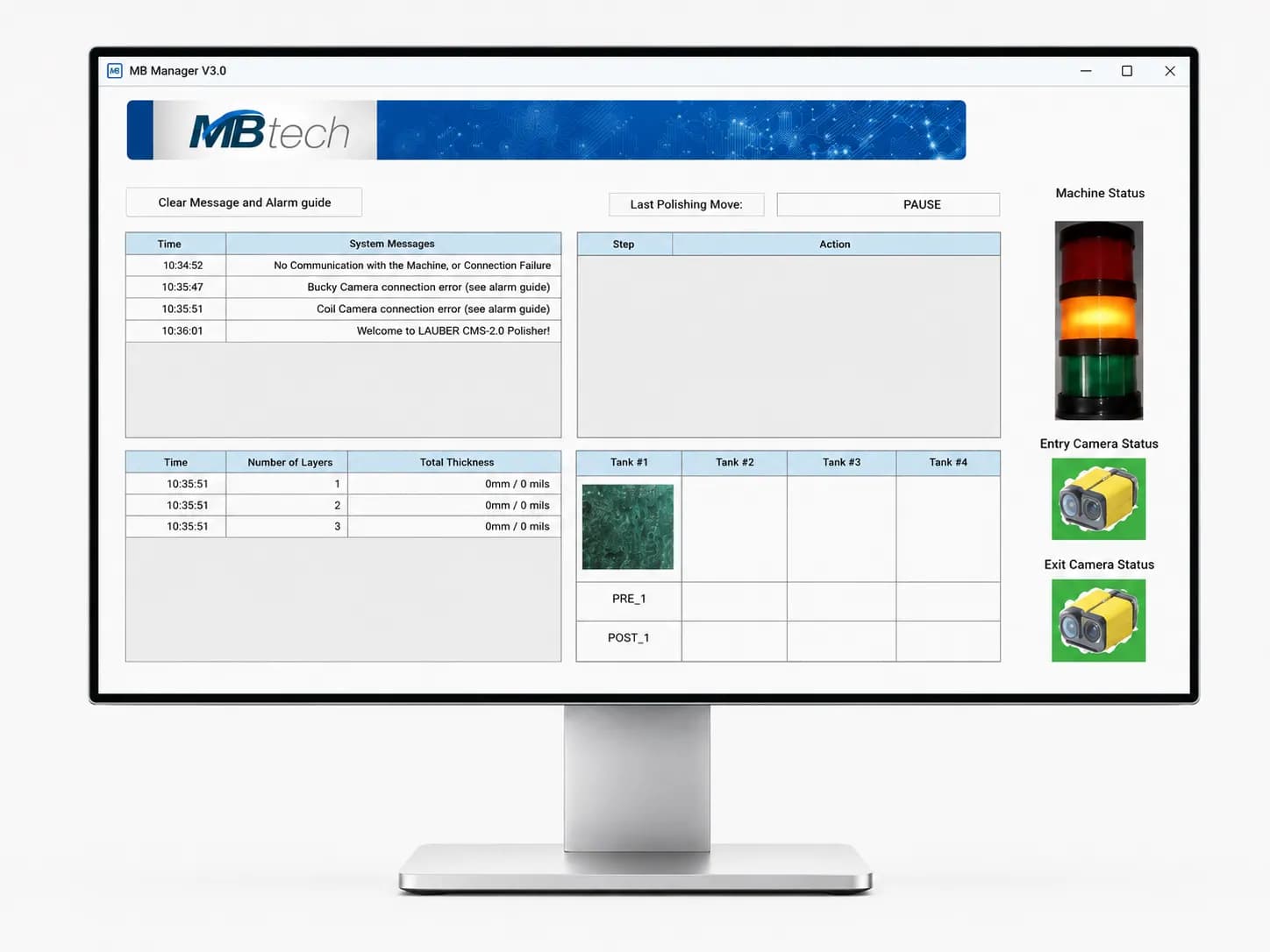 Machine de nettoyage MBtech NC25MANAGER
